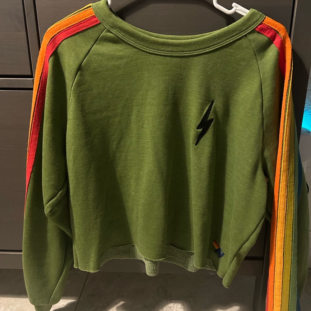 Crop Aviator Nation sweater